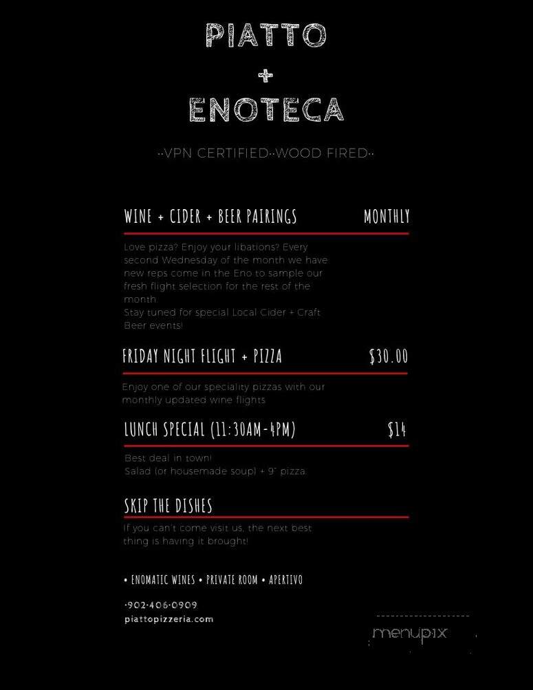 Piatto Pizzeria + Enoteca - Halifax, NS