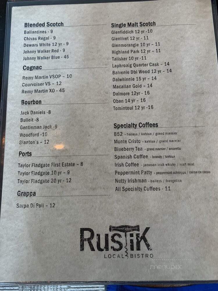 Rustik - Orangeville, ON