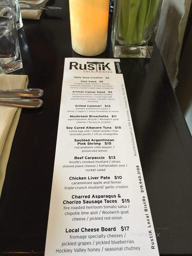 Rustik - Orangeville, ON