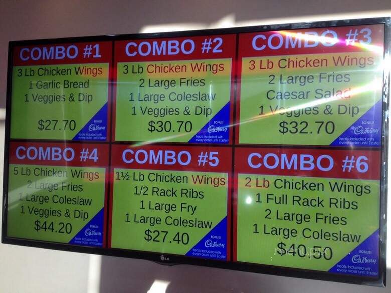 Red Rockets - Hamilton, ON menu_pic