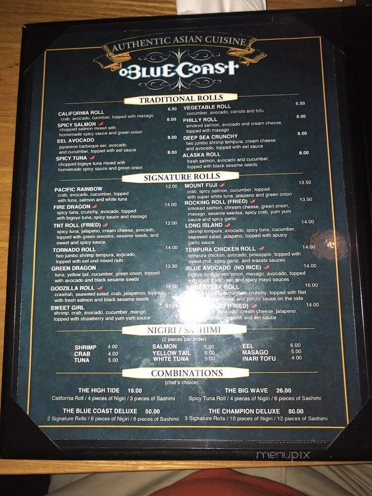 Blue Coast Asian Cuisine - Davenport, FL