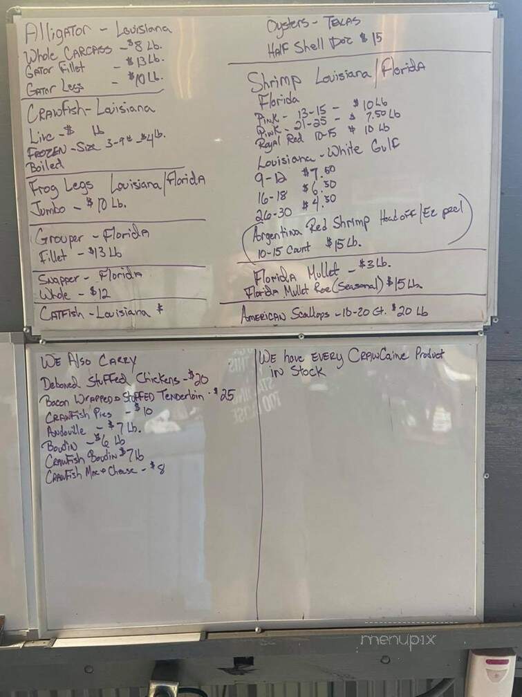 Fatboyz - Abbeville, LA menu_pic