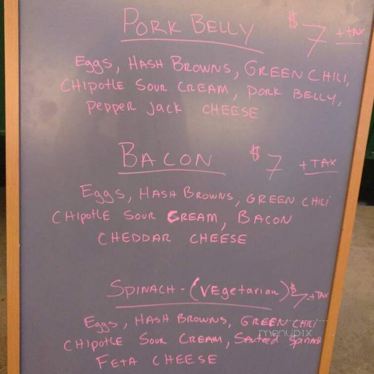 Taste Coffee - Durango, CO menu_pic
