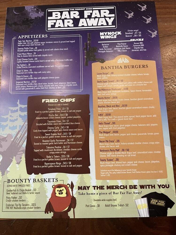 The Pennant - Topeka, KS menu_pic