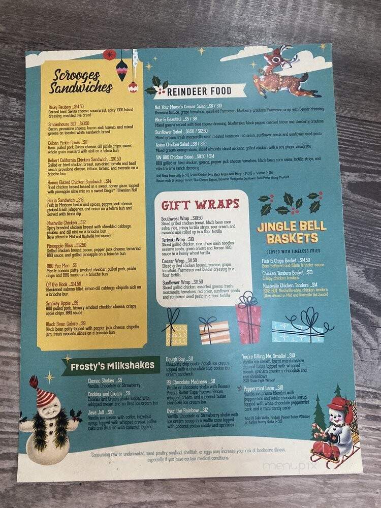 The Pennant - Topeka, KS menu_pic
