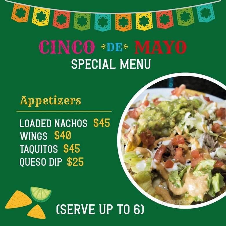 Tequila's Mexican Cantina - Wakefield, MA menu_pic