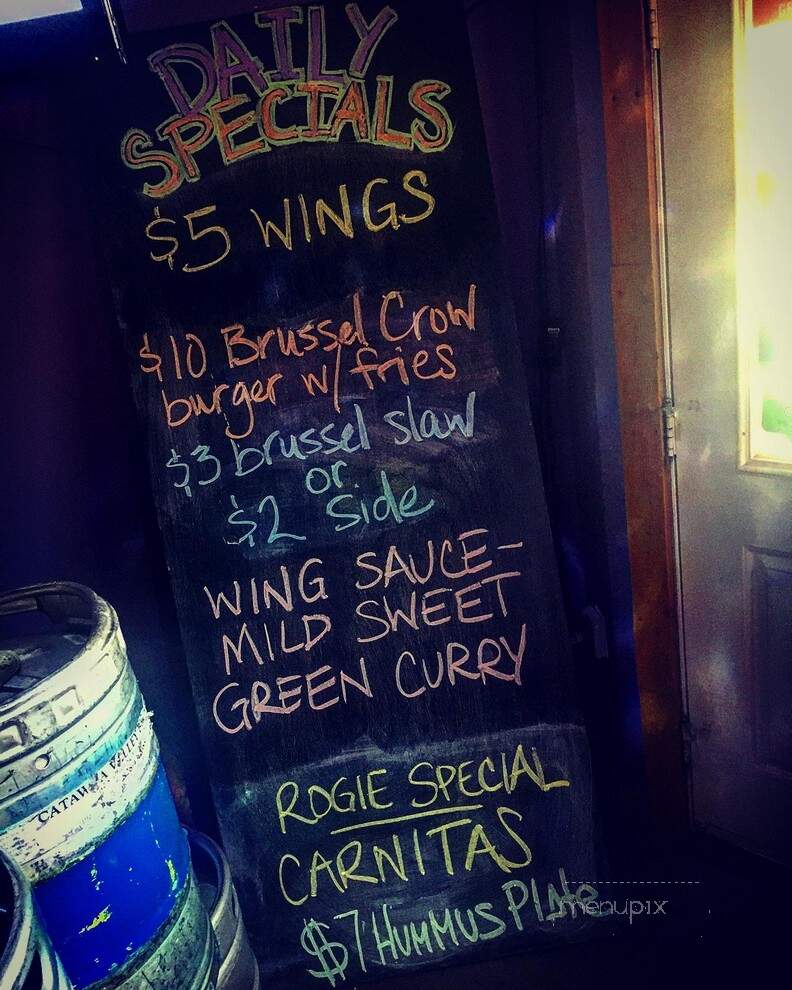 The Barrelhouse - Asheville, NC menu_pic