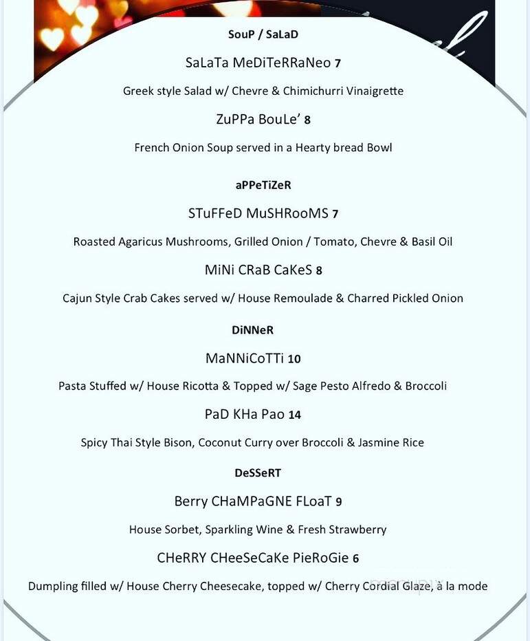 The Barrelhouse - Asheville, NC menu_pic