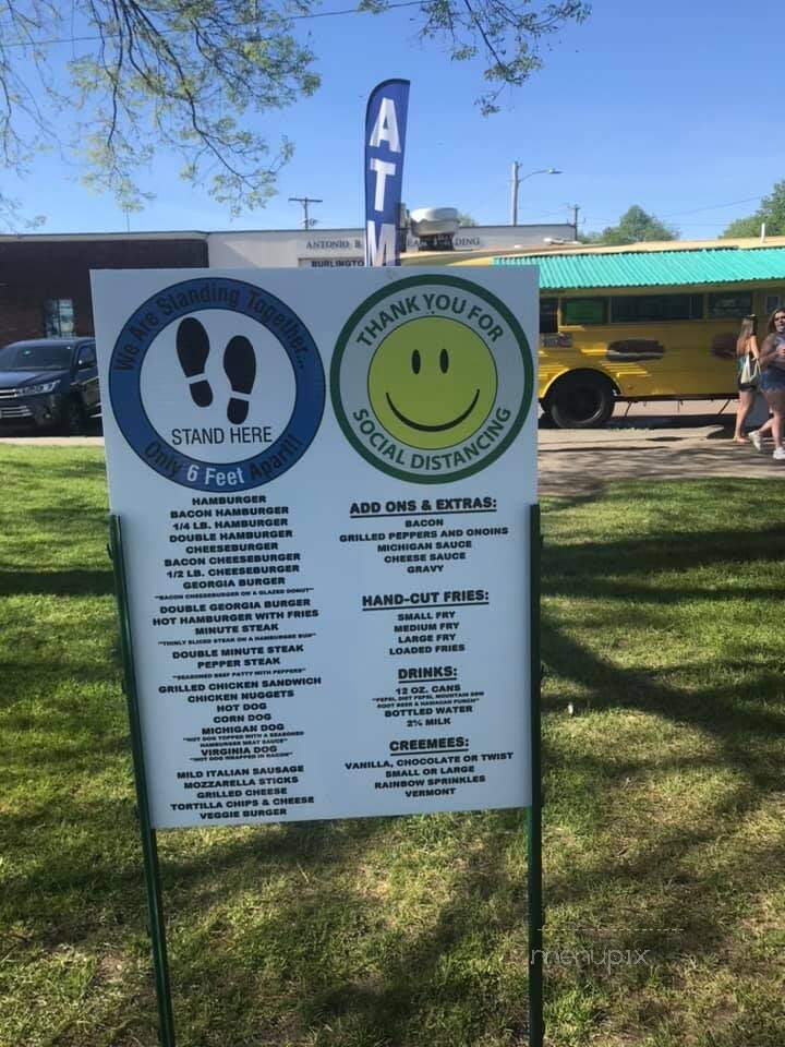 Beansie's Bus - Burlington, VT menu_pic