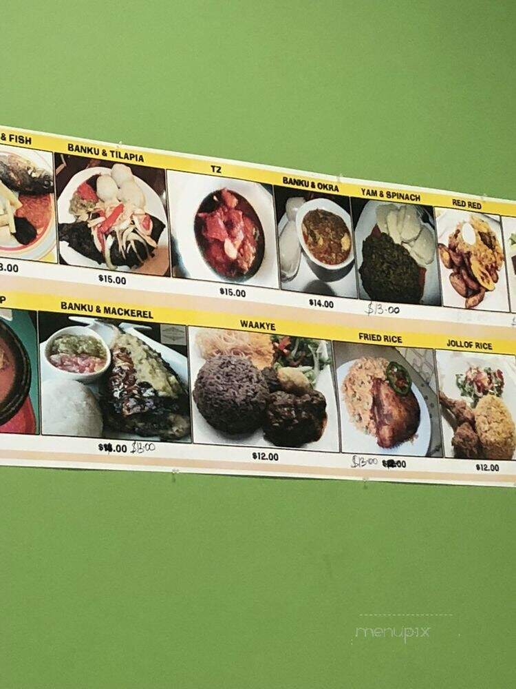 Sermart African Restaurant and Catering - Columbus, OH menu_pic