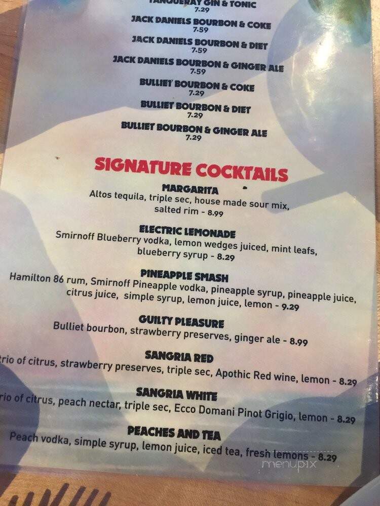 Melt Cedar Point - Sandusky, OH menu_pic