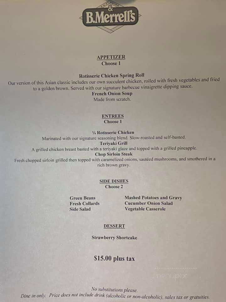 BMerrells - Columbus, GA menu_pic