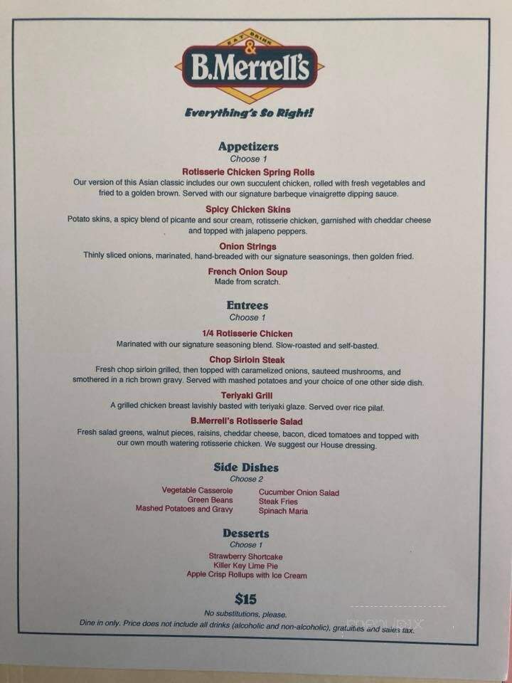 BMerrells - Columbus, GA menu_pic