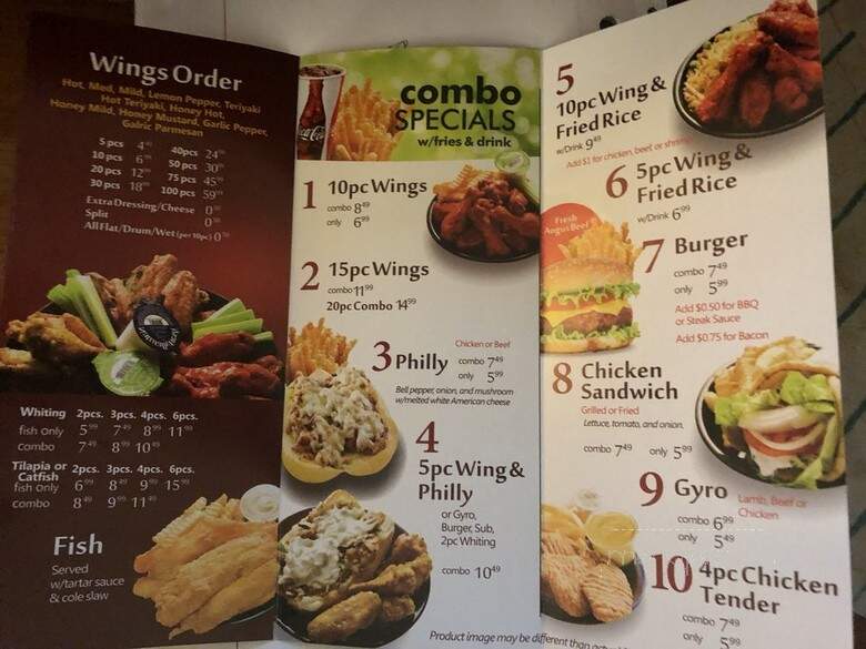 Buffalo Grill - Macon, GA menu_pic