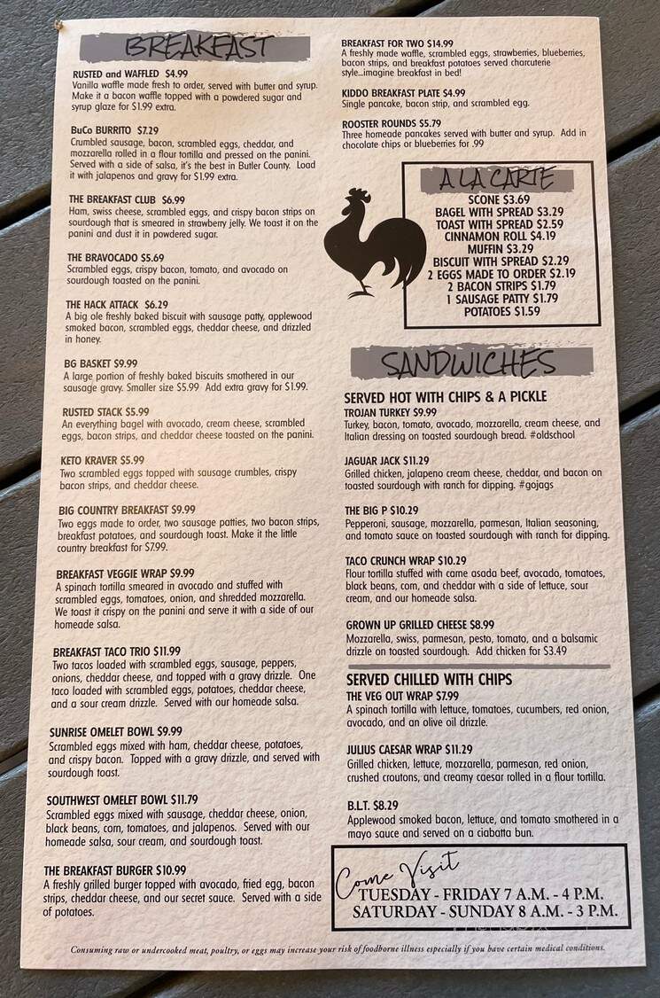 The Rusted Rooster - Andover, KS