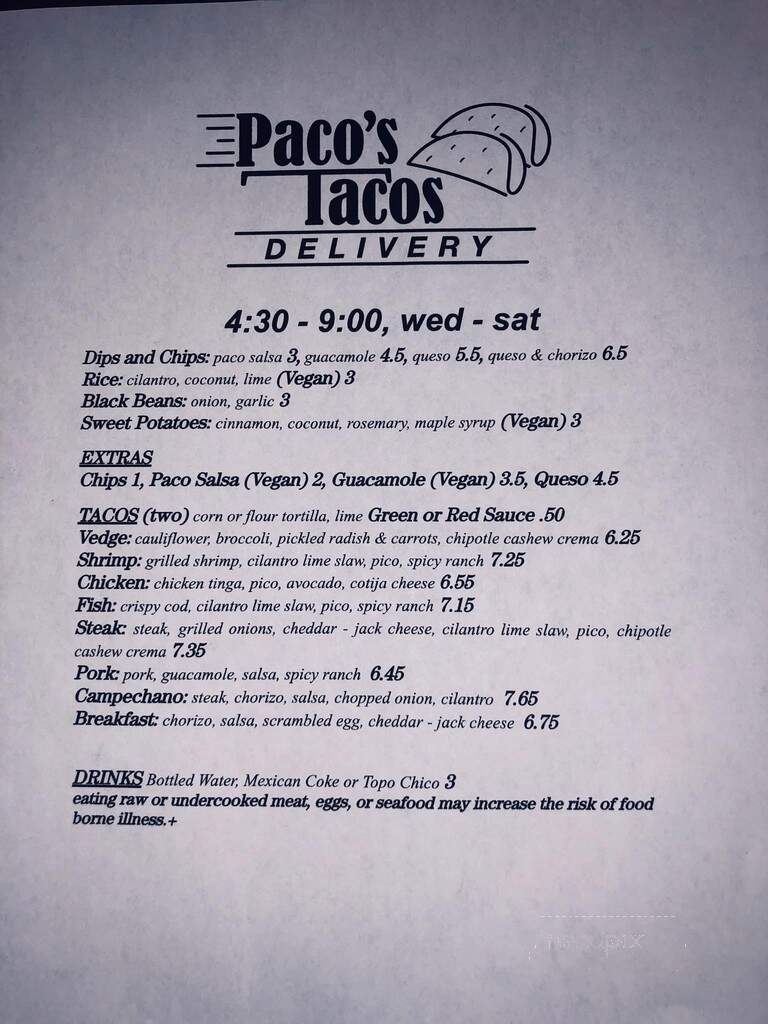 Mel's Commissary & Catering - Carrboro, NC menu_pic