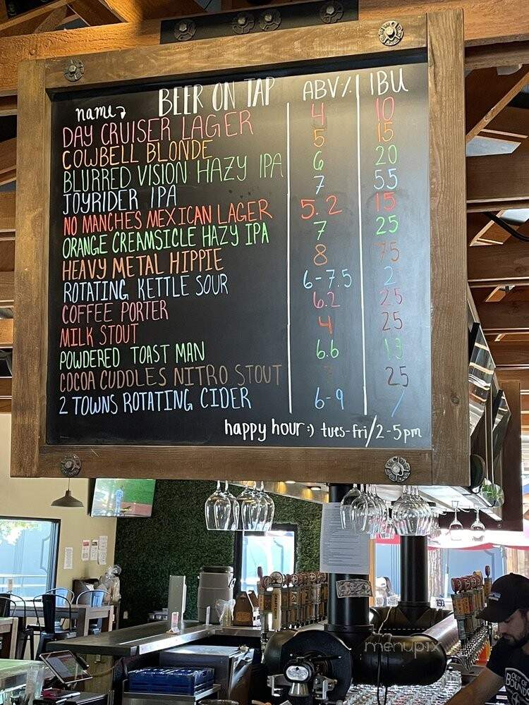 Out of Bounds Craft Kitchen and Biergarten - Folsom, CA menu_pic