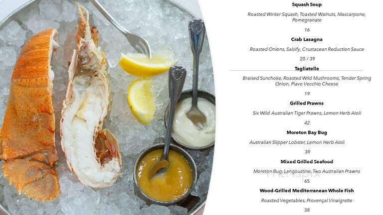 Sails Restaurant - Naples, FL menu_pic