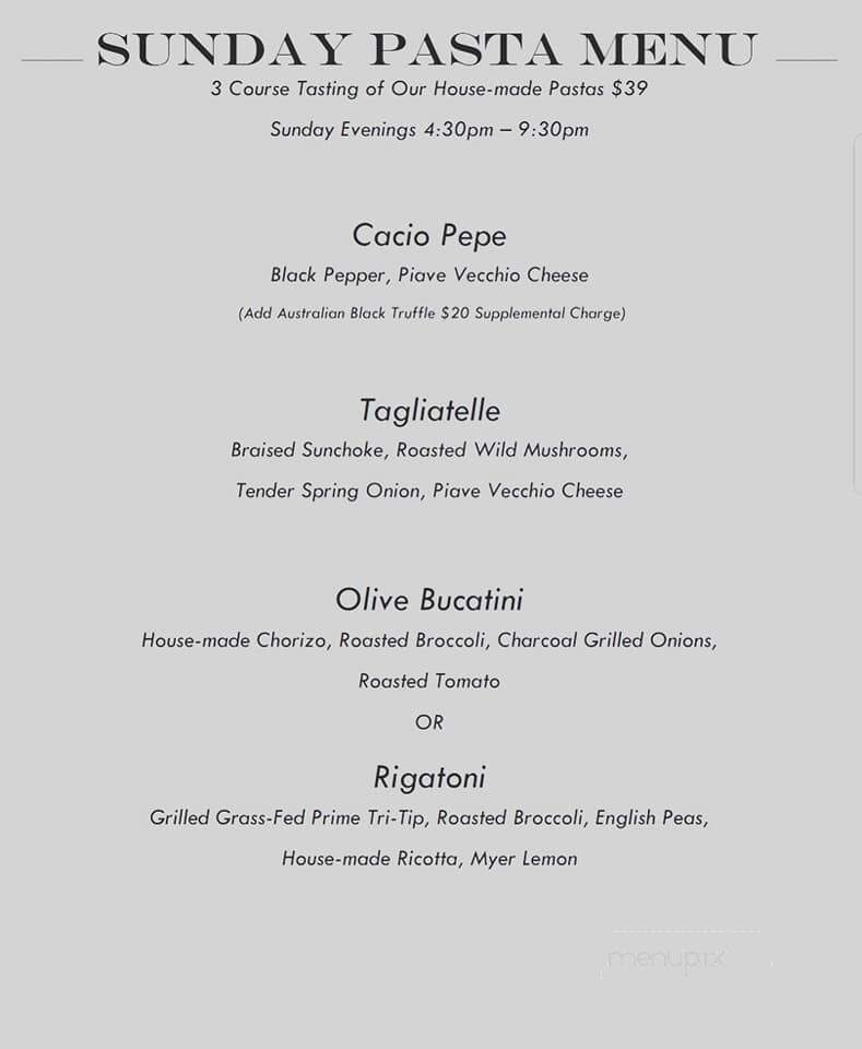 Sails Restaurant - Naples, FL menu_pic