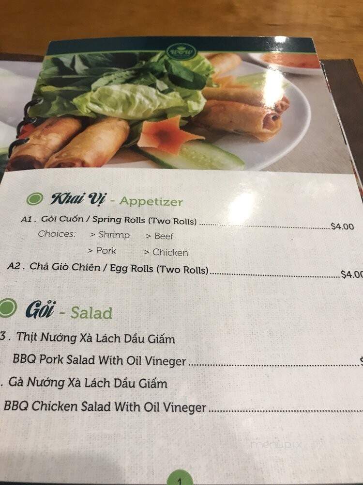 Wow Pho & Grill - Woodstock, GA menu_pic