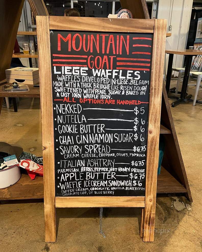 The Mountain Goat - Greenville, SC menu_pic