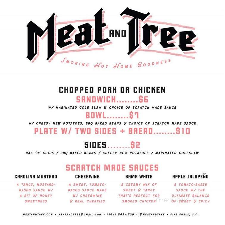 The Mountain Goat - Greenville, SC menu_pic