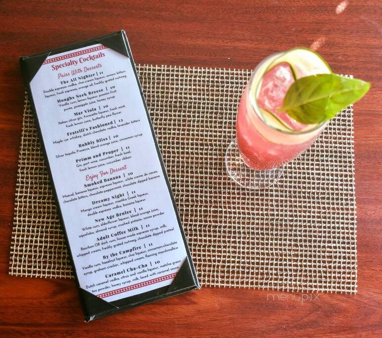 Sala by Fratelli's - Quincy, MA menu_pic