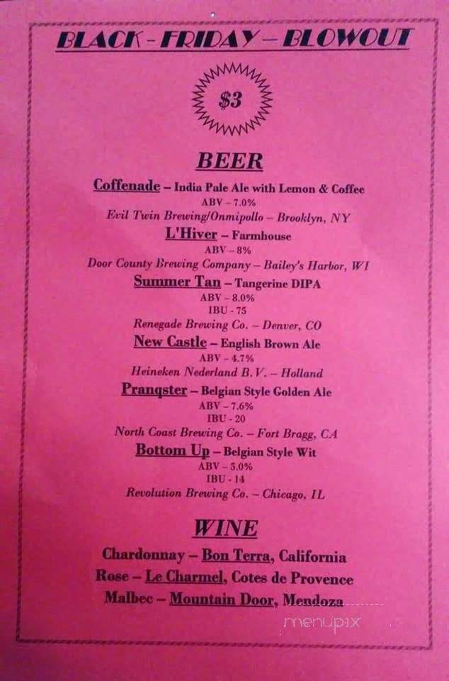 Flat Iron Tap - Lake Geneva, WI menu_pic