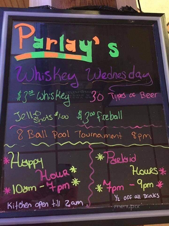 Parlay's Local Tavern - Virginia Beach, VA menu_pic