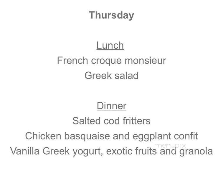 Partage - Las Vegas, NV menu_pic