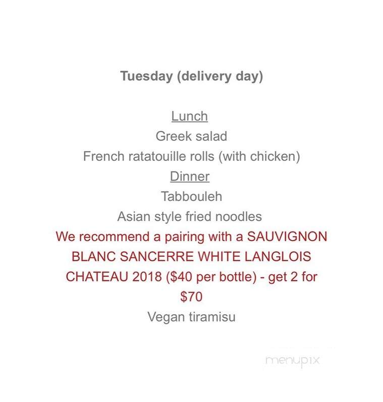 Partage - Las Vegas, NV menu_pic