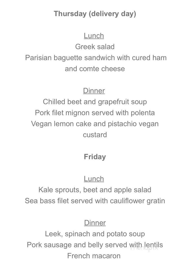 Partage - Las Vegas, NV menu_pic