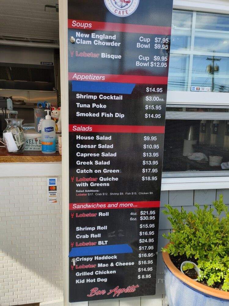 Mainely Lobster Cafe - Old Orchard Beach, ME menu_pic