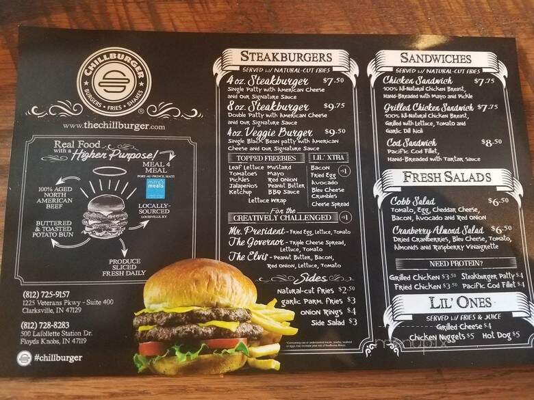 Chillburger - Clarksville, IN menu_pic