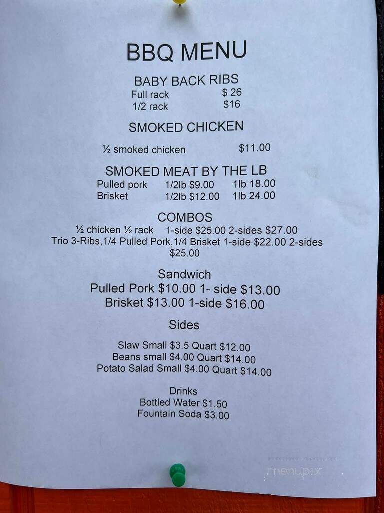 Greentown Grill - Greentown, PA menu_pic