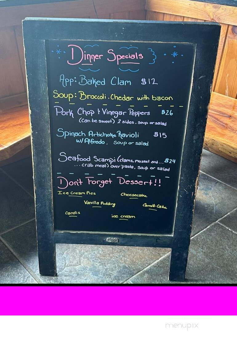 Greentown Grill - Greentown, PA menu_pic