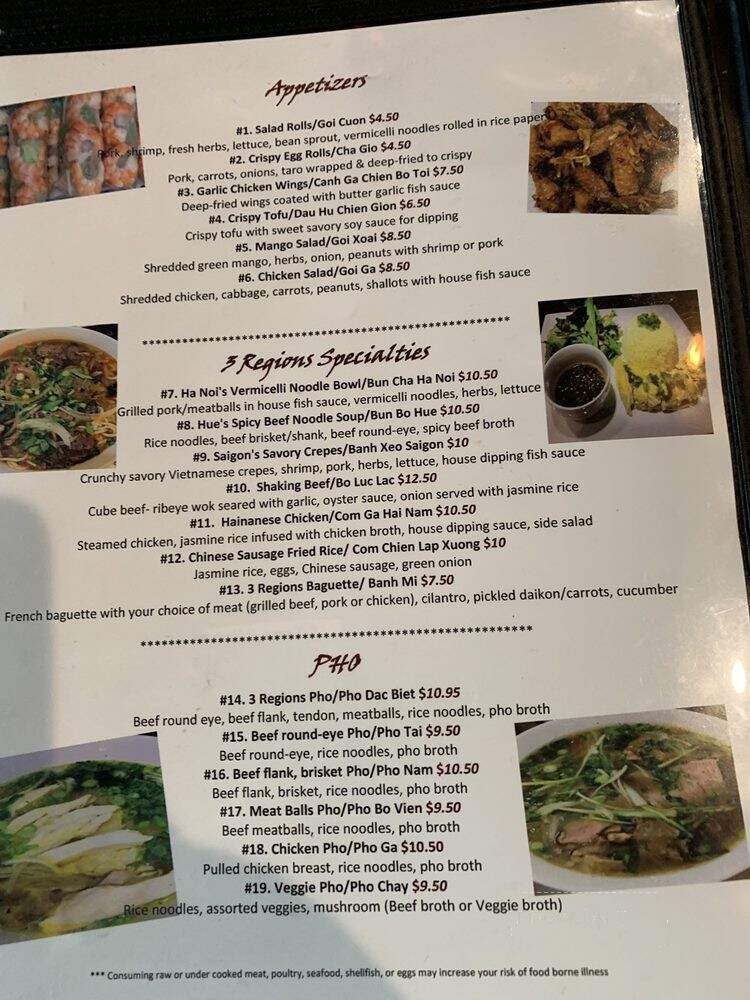 3 Regions Vietnamese Kitchen - Cave Creek, AZ