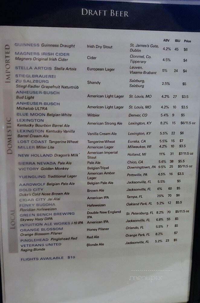 V Pizza Fleming Island - Fleming Island, FL menu_pic