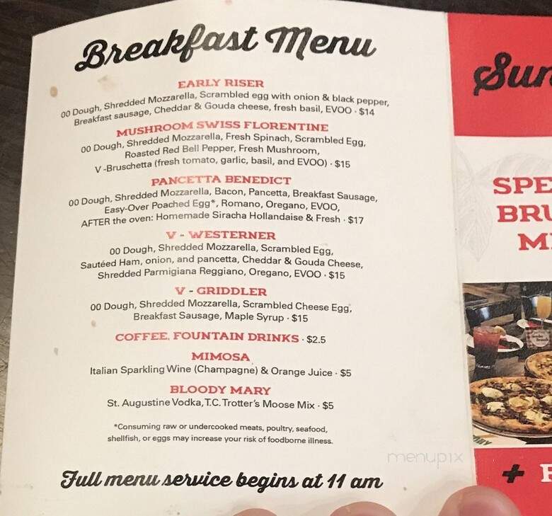 V Pizza Fleming Island - Fleming Island, FL menu_pic