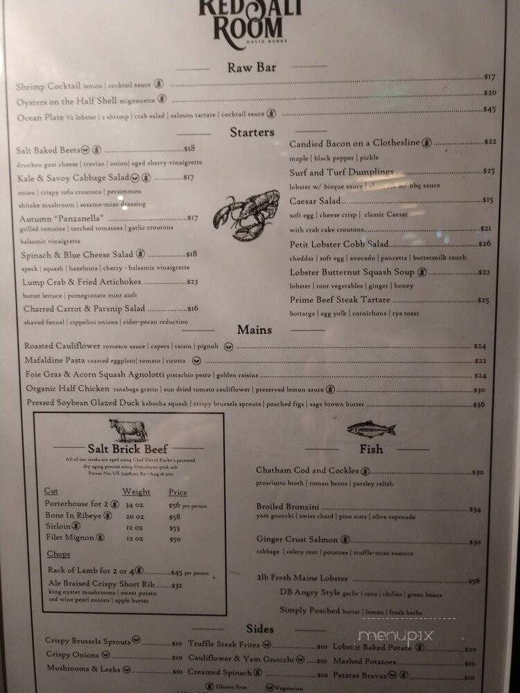 Red Salt Room by David Burke - Garden City, NY menu_pic