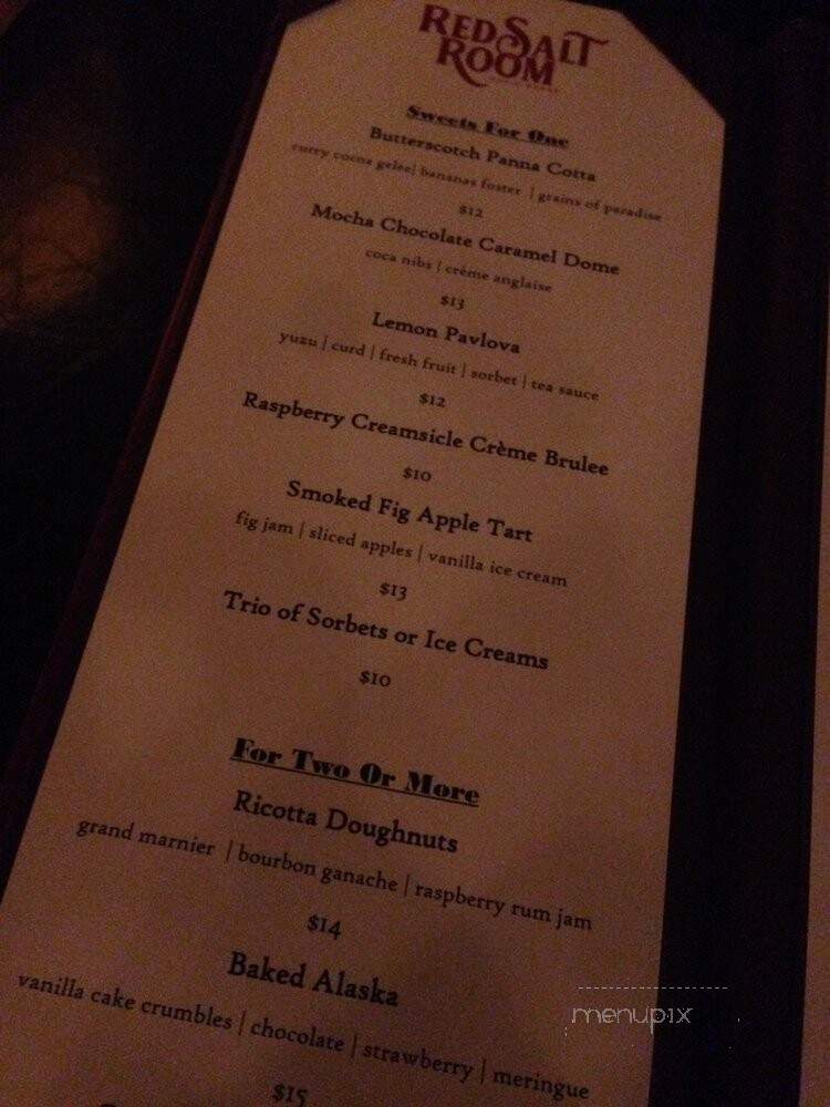 Red Salt Room by David Burke - Garden City, NY menu_pic