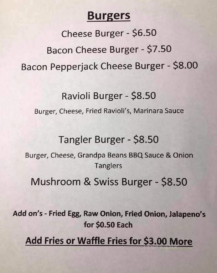 Starry Eyed Brewing - Little Falls, MN menu_pic