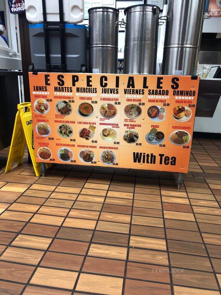 El Coco Rayado - San Antonio, TX menu_pic