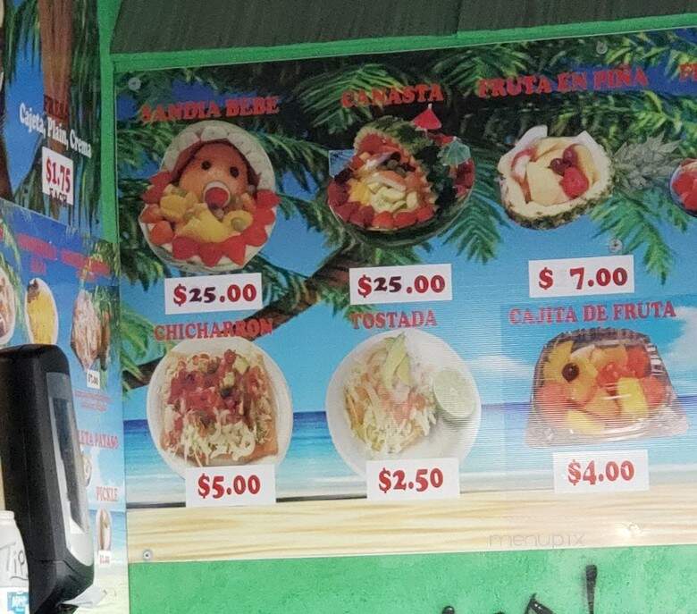 El Coco Rayado - San Antonio, TX menu_pic