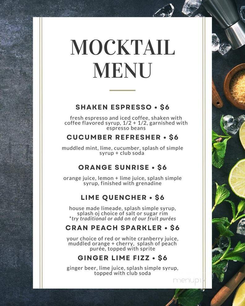 Tavern on 3 - Rocky Hill, CT menu_pic