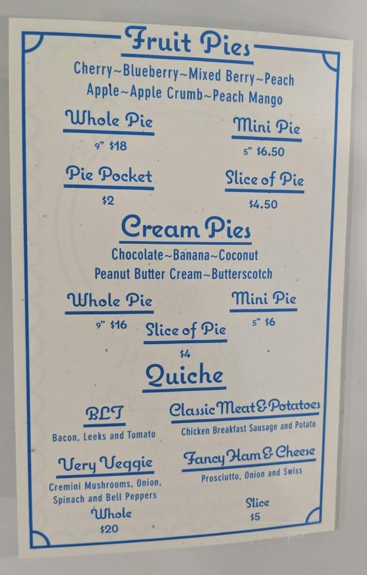 Partial to Pie - Dayton, OH menu_pic