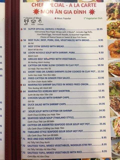 Pho Cali - Yuba City, CA menu_pic