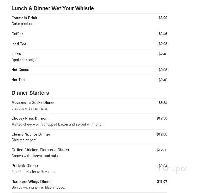 Madeleine Fine Dining - Brockport, NY menu_pic
