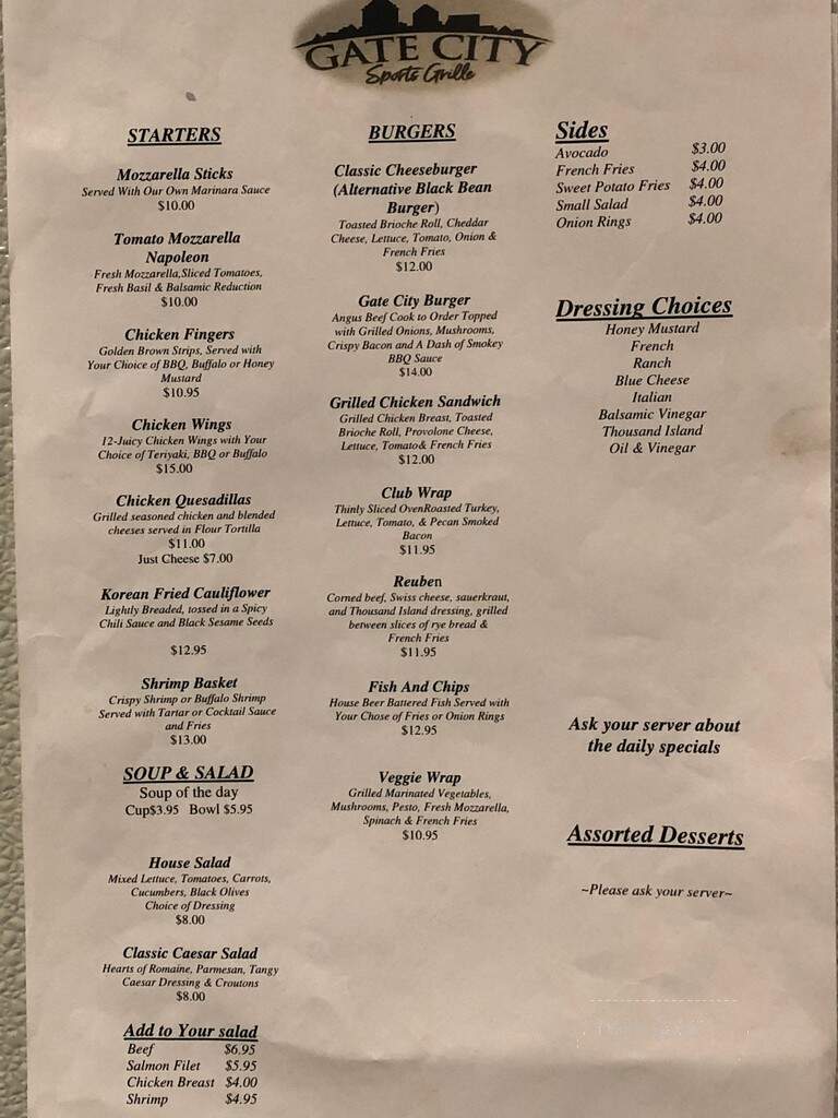 Gate City Sports Grill - Greensboro, NC