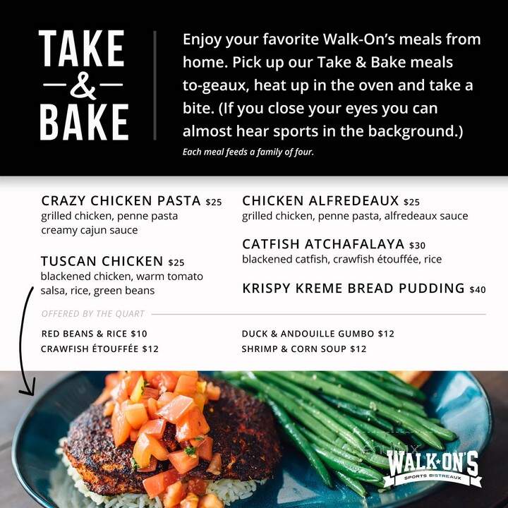 Walk-Ons - Mobile, AL menu_pic